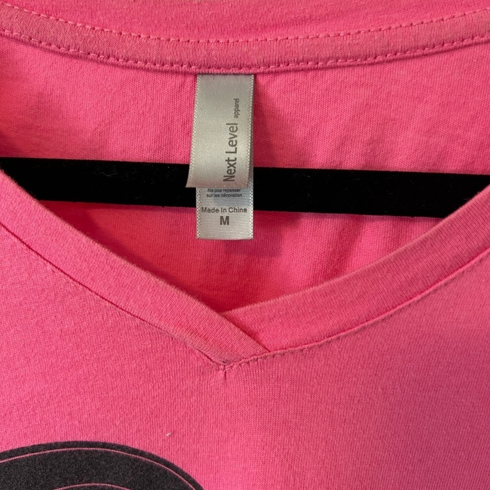 Next Level Apparel Pink Chicago Tee View 2